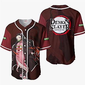 Nezuko Baseball Jersey Shirts Custom Kimetsu Anime For Fans OT2102