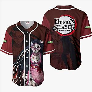 Nezuko Demon Form Baseball Jersey Shirts Custom Kimetsu Anime OT2102