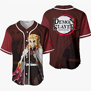 Kyojuro Rengoku Baseball Jersey Shirts Custom Kimetsu Anime OT2102