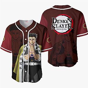 Gyomei Himejima Baseball Jersey Shirts Custom Kimetsu Anime OT2102