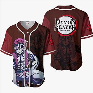 Akaza Baseball Jersey Shirts Custom Kimetsu Anime OT2102