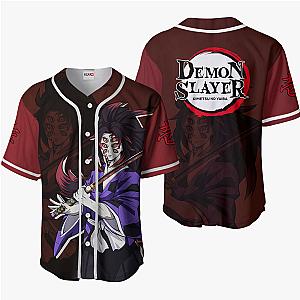 Kokushibo Baseball Jersey Shirts Custom Kimetsu Anime OT2102