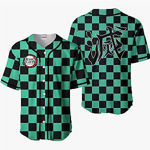 Tanjiro Baseball Jersey Shirts Custom Kimetsu Anime Costume OT2102