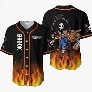 Brook Baseball Jersey Shirts Custom OP Anime OT2102