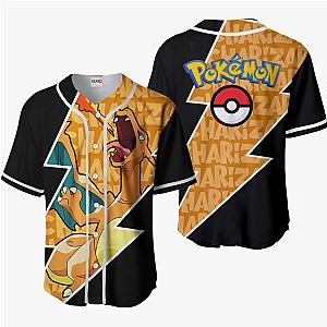 Charizard Baseball Jersey Shirts Custom Pokemon Anime For Fans OT2102