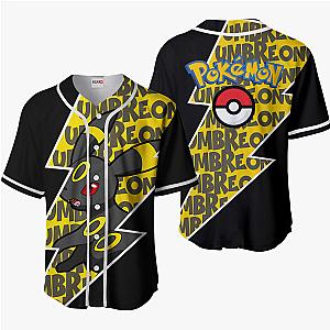 Umbreon Baseball Jersey Shirts Custom Pokemon Anime For Fans OT2102