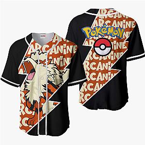 Arcanine Baseball Jersey Shirts Custom Pokemon Anime For Fans OT2102