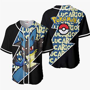 Lucario Baseball Jersey Shirts Custom Pokemon Anime For Fans OT2102