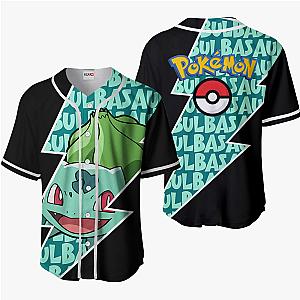 Bulbasaur Baseball Jersey Shirts Custom Pokemon Anime For Fans OT2102