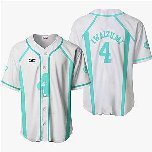 Hajime Iwaizumi Baseball Jersey Shirts Custom Haikyuu Anime Costume OT2102