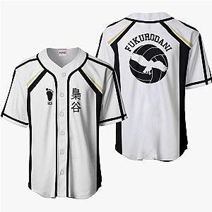 Fukurodani Baseball Jersey Shirts Custom Haikyuu Anime Costume OT2102