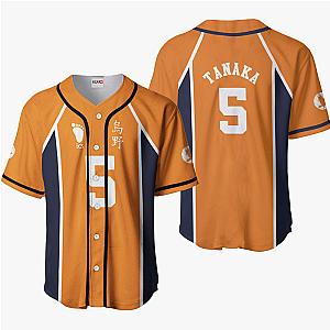 Ryunosuke Tanaka Baseball Jersey Shirts Custom Haikyuu Anime Costume OT2102