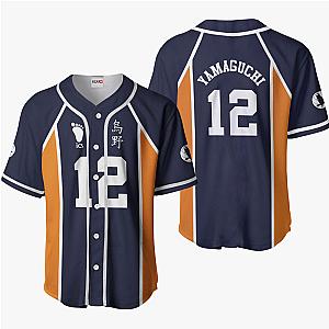 Tadashi Yamaguchi Baseball Jersey Shirts Custom Haikyuu Anime Costume OT2102