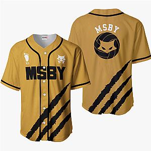 MSBY Baseball Jersey Shirts Custom Haikyuu Anime Costume OT2102