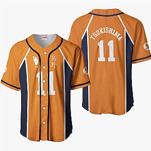 Kei Tsukishima Baseball Jersey Shirts Custom Haikyuu Anime Costume OT2102