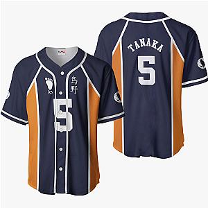 Ryunosuke Tanaka Baseball Jersey Shirts Custom Haikyuu Anime Costume OT2102