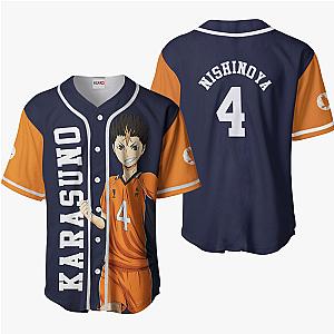 Yuu Nishinoya Baseball Jersey Shirts Haikyuu Custom Anime OT2102