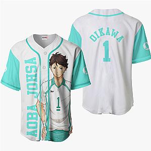 Tooru Oikawa Baseball Jersey Shirts Haikyuu Custom Anime OT2102