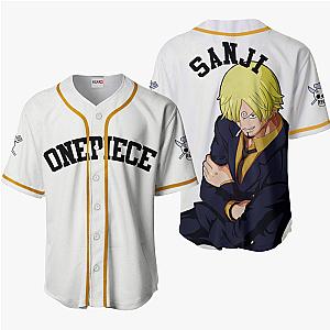 Sanji Baseball Jersey Shirts One Piece Custom Anime For Fans OT2102