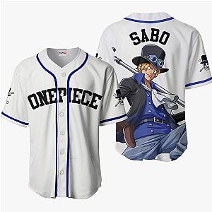 Sabo Baseball Jersey Shirts One Piece Custom Anime For Fans OT2102