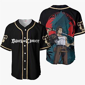 Black Clover Yami Sukehiro Baseball Jersey Shirts Custom Anime Merch Clothes HA0601 OT2102