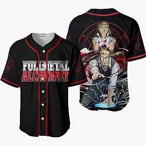 Fullmetal Alchemist Van Hohenheim Baseball Jersey Shirts Anime Custom Clothes HA0601 OT2102