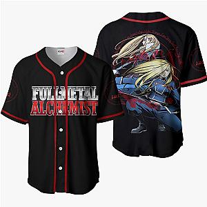 Fullmetal Alchemist Olivier Mira Armstrong Baseball Jersey Shirts Anime Custom Clothes HA0601 OT2102