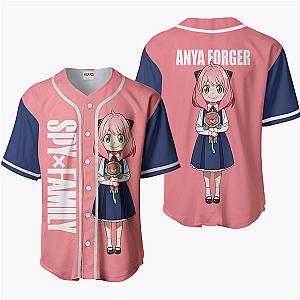 Anya Forger Baseball Jersey Shirts Custom Spy x Family Anime For Fans OT2102