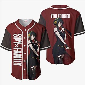 Yor Forger Baseball Jersey Shirts Custom Spy x Family Anime For Fans OT2102