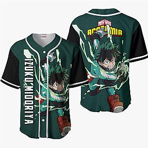 Izuku Midoriya Baseball Jersey Shirts Custom My Hero Academia Anime OT2102