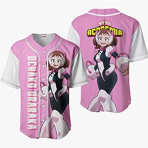 Ochako Uraraka Baseball Jersey Shirts Custom My Hero Academia Anime OT2102