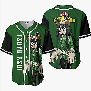 Tsuyu Asui Baseball Jersey Shirts Custom My Hero Academia Anime OT2102