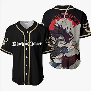 Black Clover Asta Baseball Jersey Shirts Custom Anime Merch Clothes HA0601 OT2102