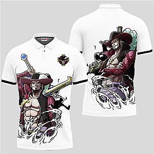 Dracule Mihawk Polo Shirt Custom Anime One Piece For Fans OT2102