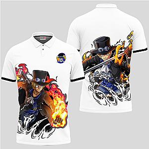 Sabo Polo Shirt Custom Anime One Piece For Fans OT2102