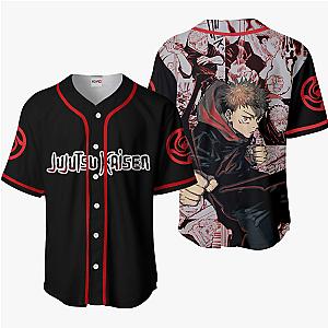 Jujutsu Kaisen Yuji Itadori Baseball Jersey Shirts Custom Anime Merch Clothes HA0901 OT2102