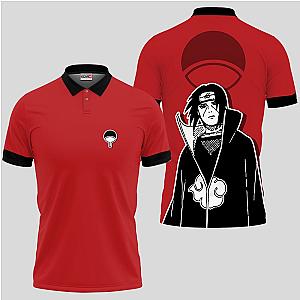 Itachi Uchiha Polo Shirts Custom Manga Anime OT2102