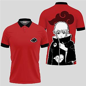 Sasori Polo Shirts Custom Akatsuki Manga Anime OT2102