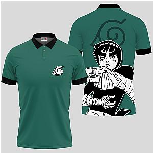 Rock Lee Polo Shirts Custom Manga Anime OT2102