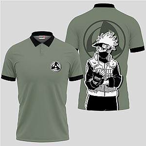 Kakashi Hatake Polo Shirts Custom Manga Anime OT2102