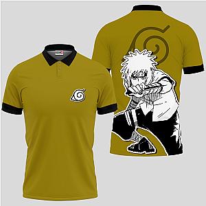 Minato Namikaze Polo Shirts Custom Manga Anime OT2102