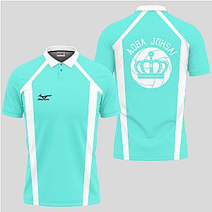 Aoba Johsai Uniform Polo Shirts Custom Haikyuu Anime OT2102