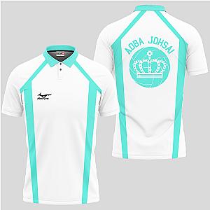 Aoba Johsai Uniform Polo Shirts Custom Haikyuu Anime OT2102