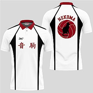 Nekoma Uniform Polo Shirts Custom Haikyuu Anime OT2102