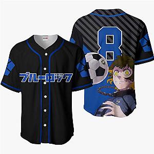 Blue Lock Meguru Bachira Baseball Jersey Shirts Custom Anime Merch HA1201 OT2102