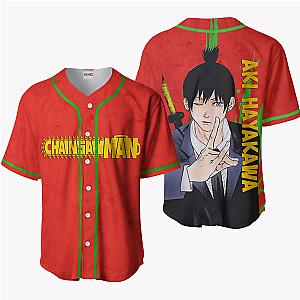 Chainsaw Man Aki Hayakawa Jersey Shirt Custom Anime Merch HA0901 OT2102