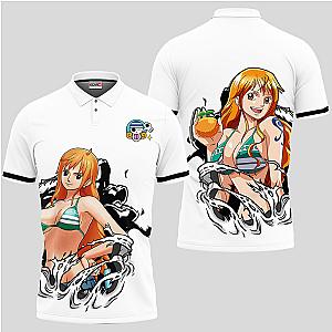 Nami Polo Shirt Custom Anime One Piece For Fans OT2102