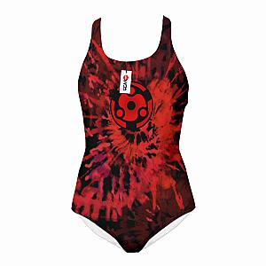 Madara Uchiha Eternal Mangekyo Sharingan Swimsuit Custom Anime Swimwear Tie Dye Style OT2102