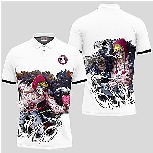 Donquixote Rosinante Polo Shirt Custom Anime One Piece For Fans OT2102