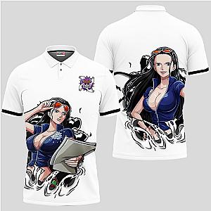 Nico Robin Polo Shirt Custom Anime One Piece For Fans OT2102